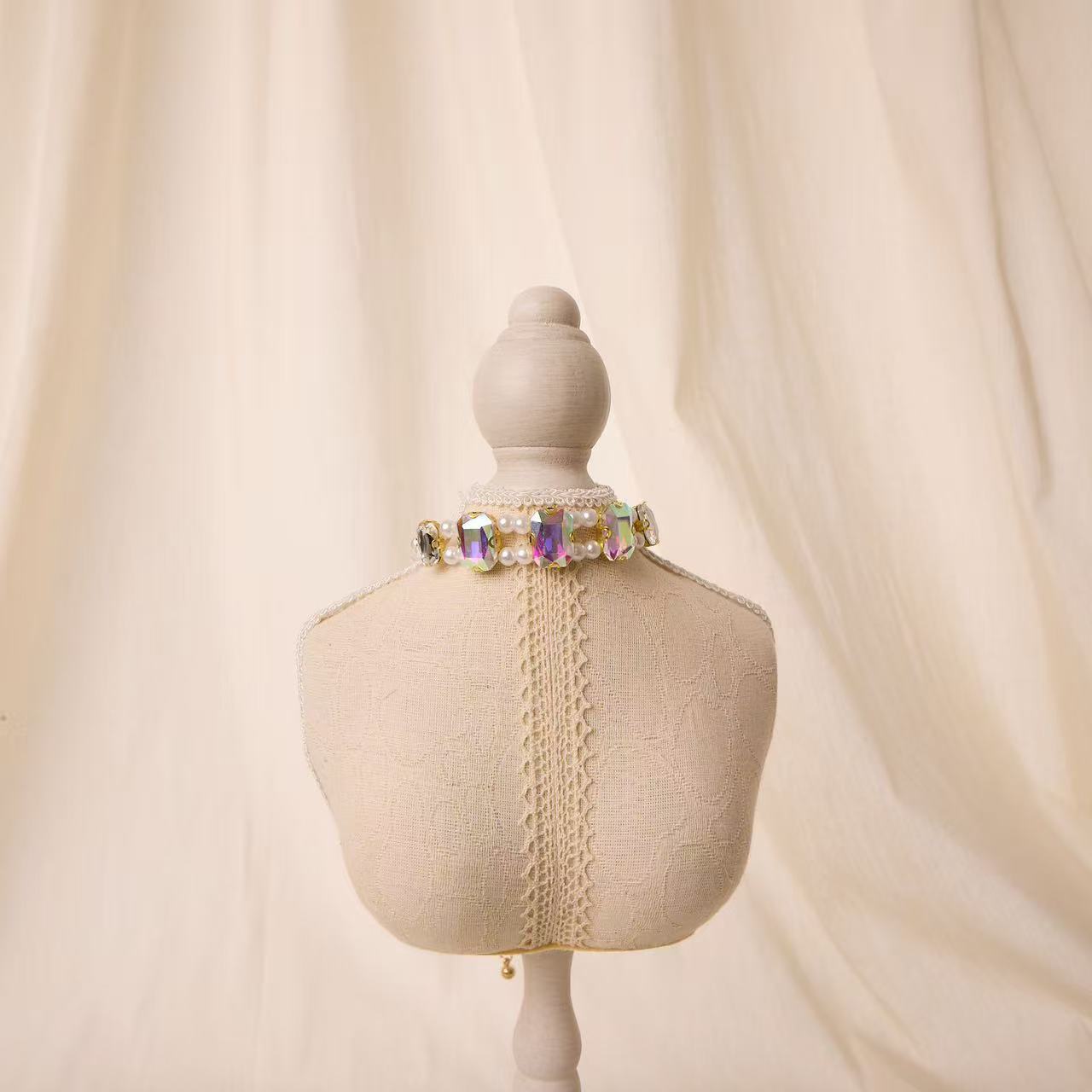 Luxury Crystal-Embellished Pet Collar - Style 06