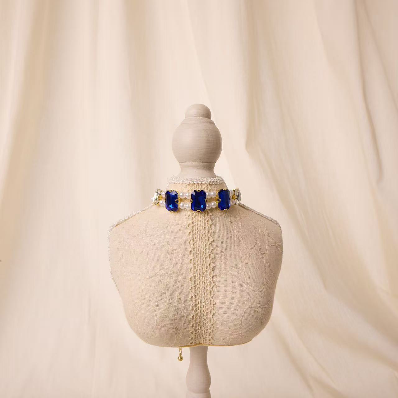 Luxury Crystal-Embellished Pet Collar - Style 06