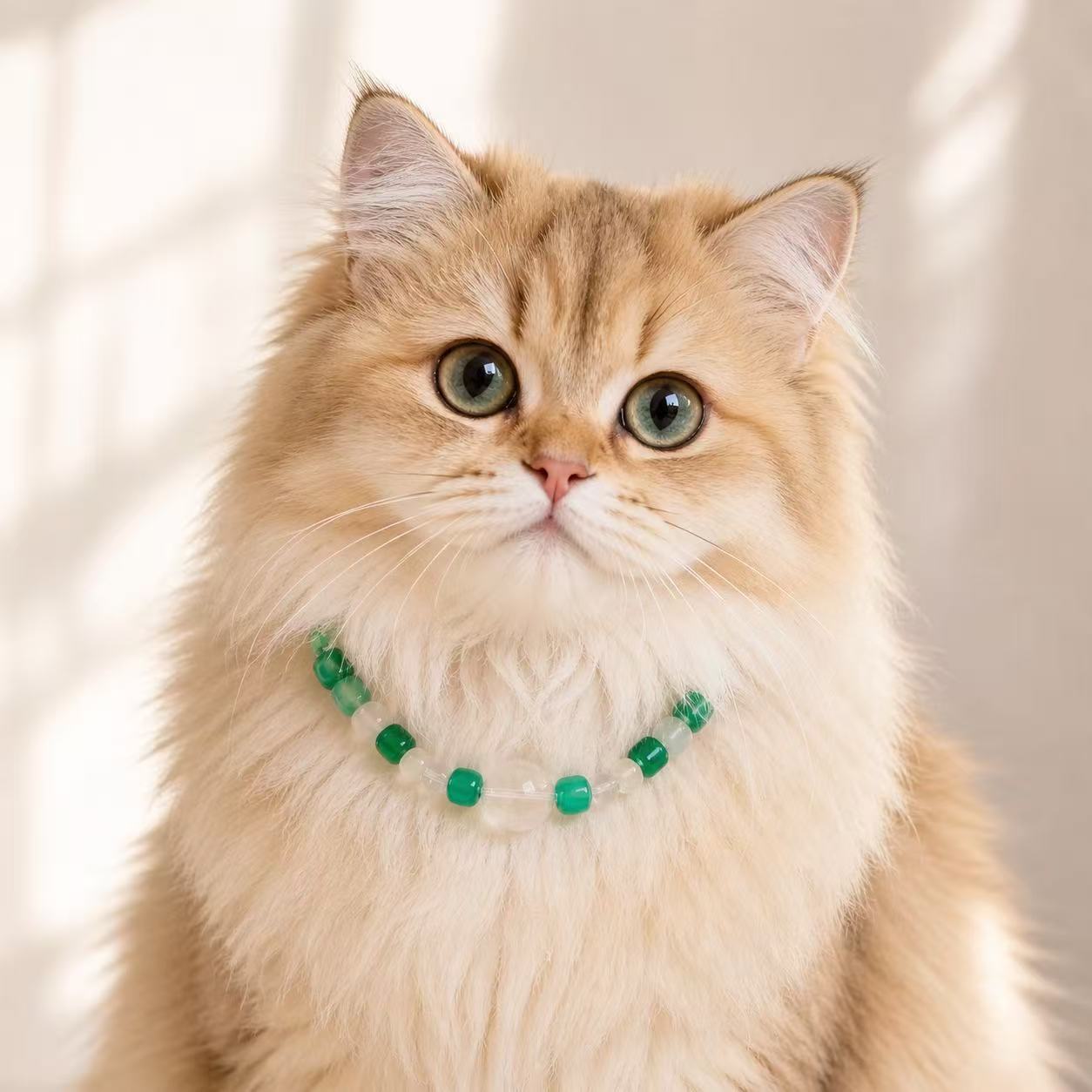 Pearl Teardrop Pet Jewelry Necklace - Style 09