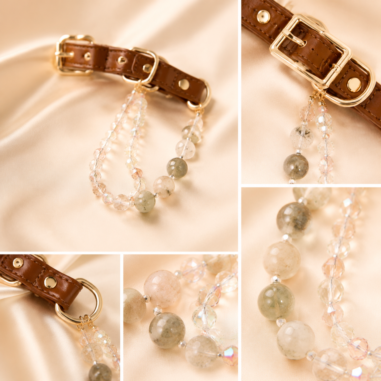Luna Crystal Luxe Pet Collar - Style 25