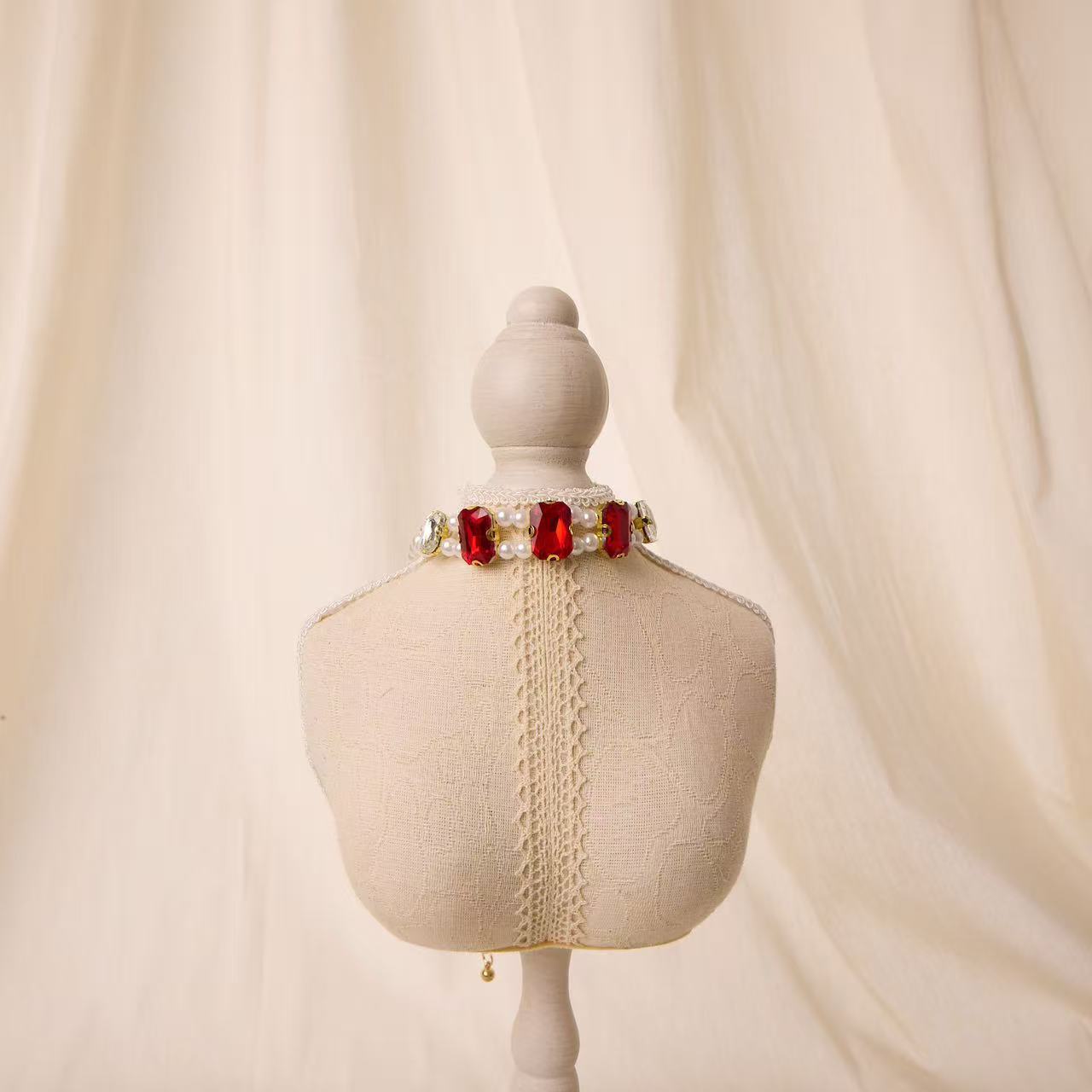 Luxury Crystal-Embellished Pet Collar - Style 06