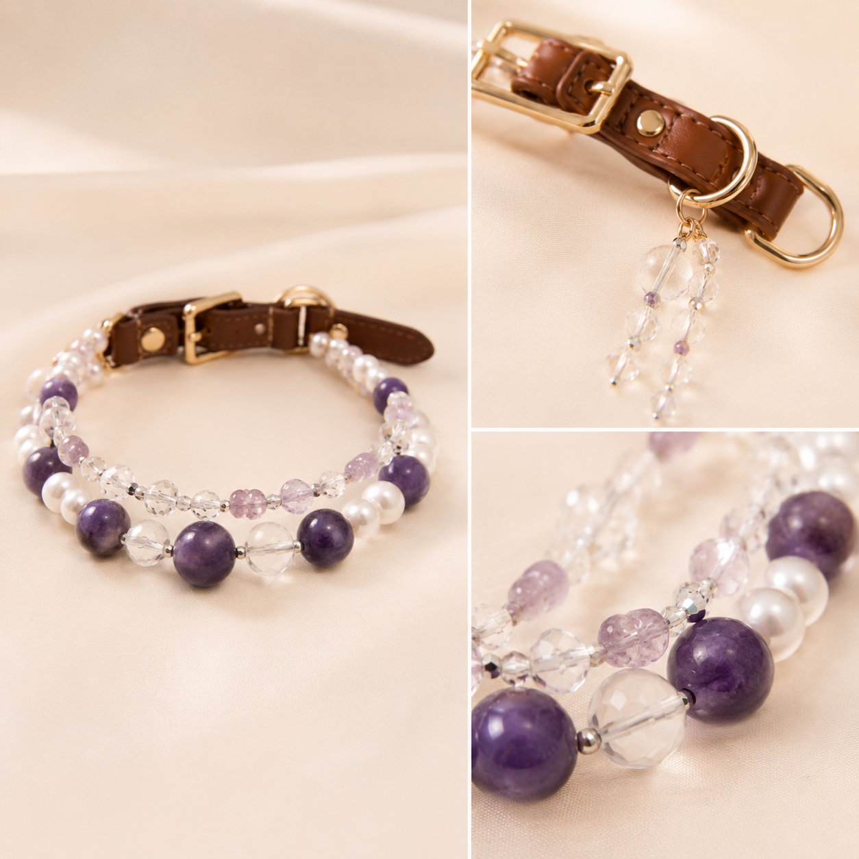 Custom Pet Crystal Collar - Email Us to Customize