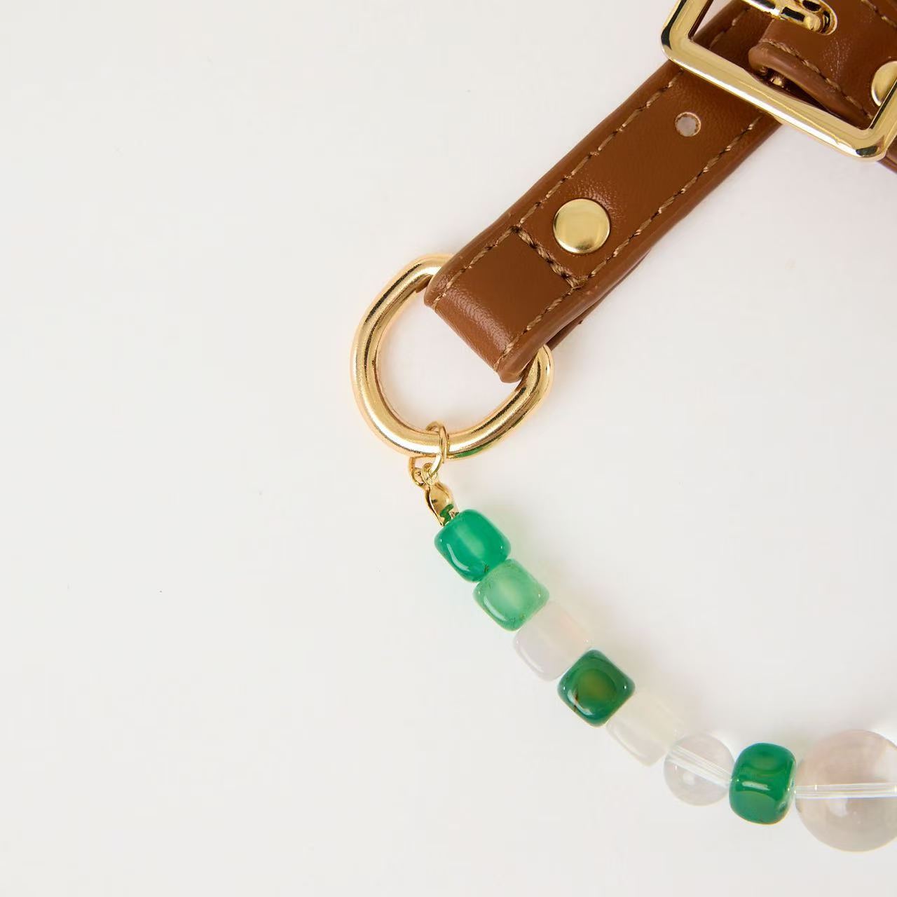 Pearl Teardrop Pet Jewelry Necklace - Style 09