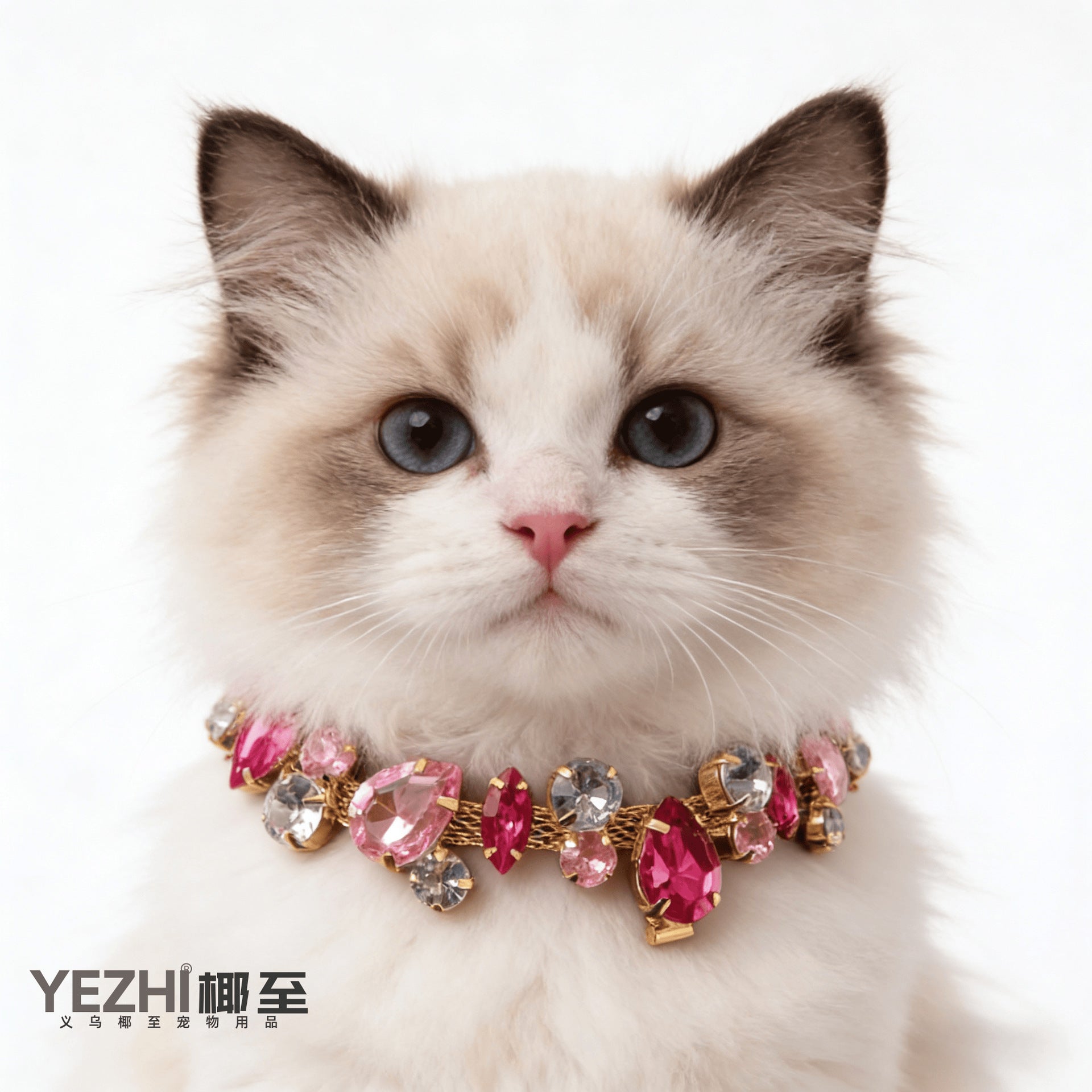 Crystal Rhinestone Pet Collar 03